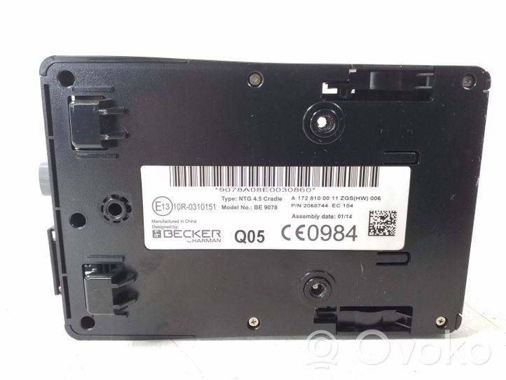 Mercedes-Benz A W176 Unité / module navigation GPS A1728100011