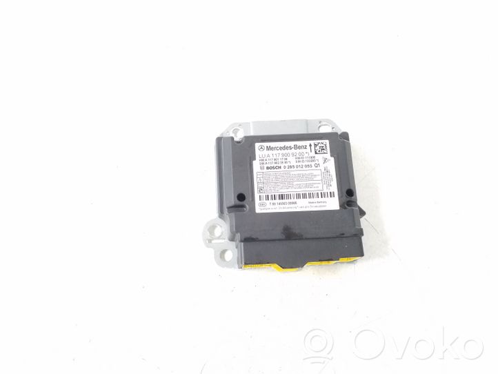 Mercedes-Benz A W176 Airbag control unit/module A1179009200