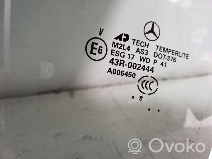 Mercedes-Benz GL X164 aizmugurējo durvju stikls A1647350910