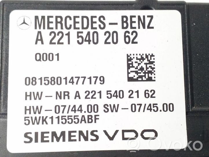 Mercedes-Benz GL X164 Steuergerät Hochdruckkraftstoffpumpe 