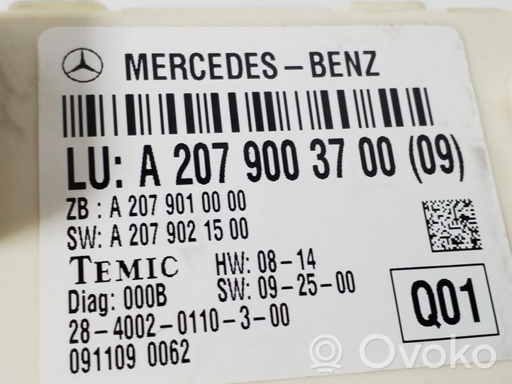 Mercedes-Benz E C207 W207 Ikkunan ohjauksen rele 