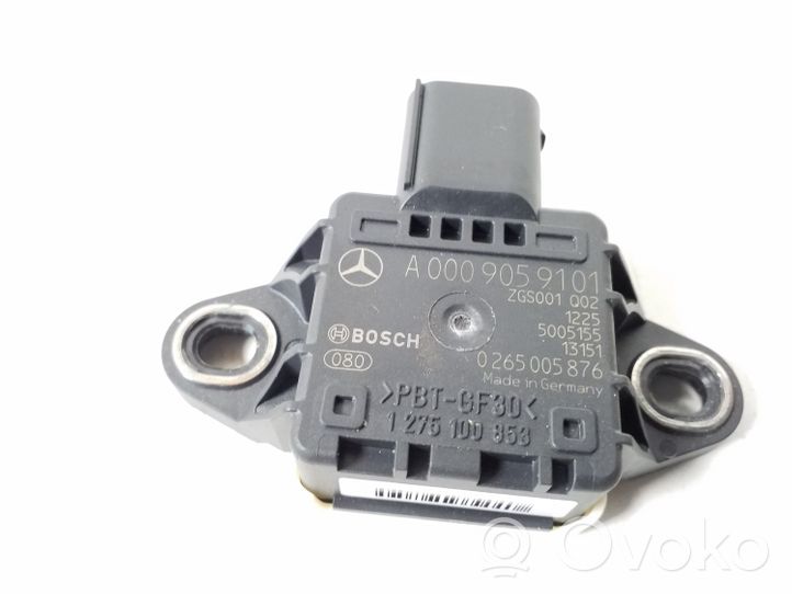 Mercedes-Benz E C207 W207 Sensore di imbardata accelerazione ESP A0009059101