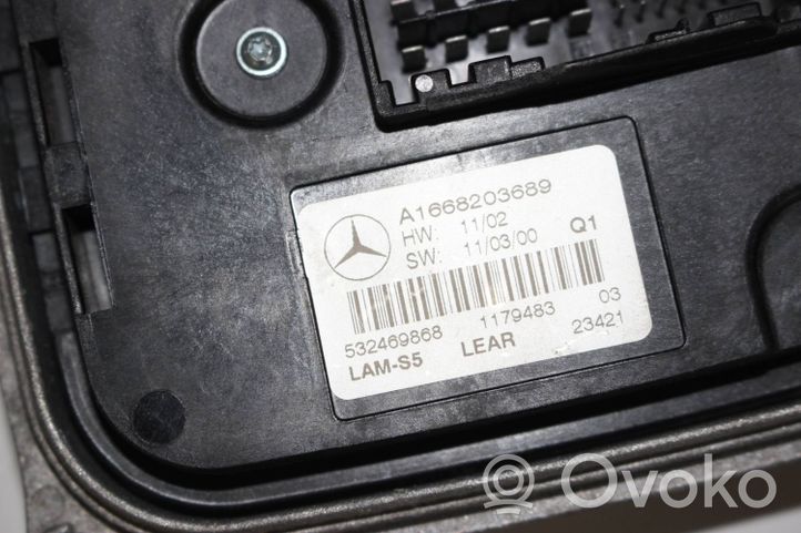 Mercedes-Benz CLS C218 AMG Module de ballast de phare Xenon A1668203689