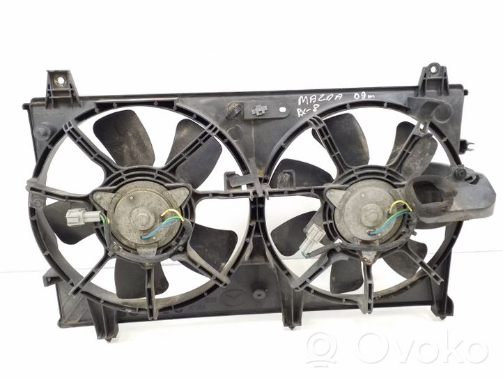 Mazda RX8 Convogliatore ventilatore raffreddamento del radiatore N3R115025