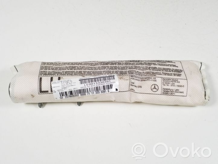 Mercedes-Benz C W204 Poduszka powietrzna Airbag fotela A2078600302