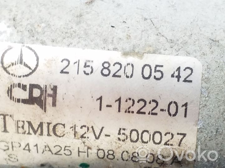 Mercedes-Benz SL R230 Motor de ajuste del asiento A2158200542