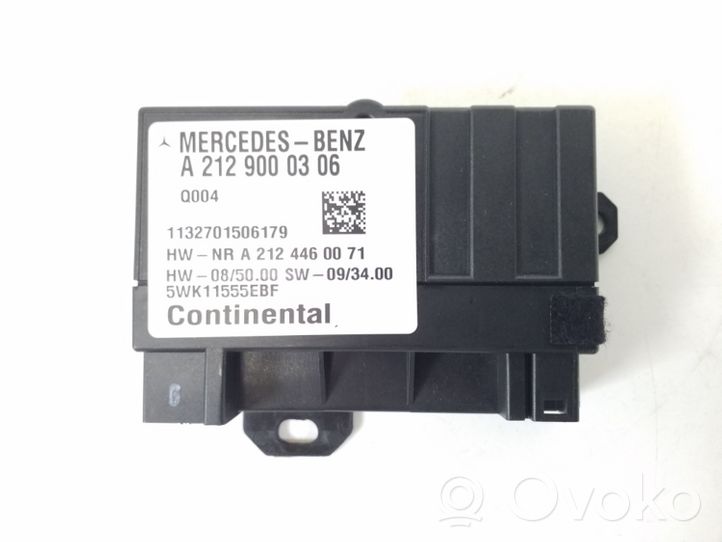 Mercedes-Benz GL X164 Unité de commande / module de pompe à carburant A2129000306