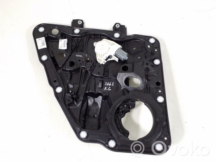 Volkswagen Touareg II Rear window lifting mechanism without motor 7P6839755A