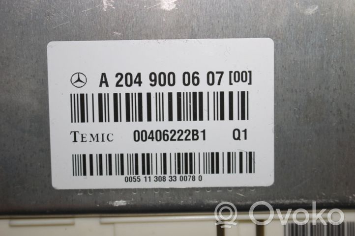 Mercedes-Benz E C207 W207 Inne komputery / moduły / sterowniki A2049000607