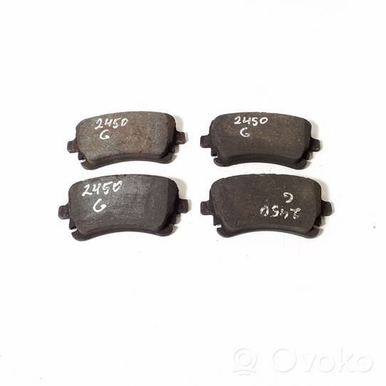 Audi A4 S4 B8 8K Brake pads (rear) 