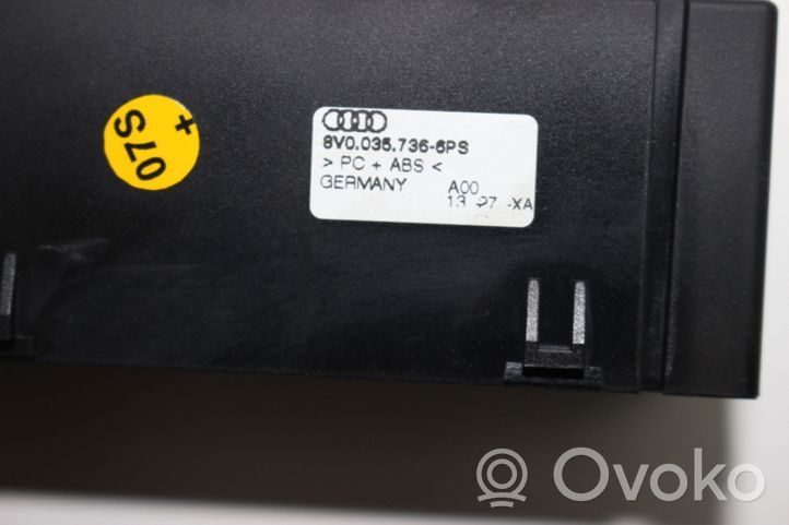Audi A3 S3 8V Panel / Radioodtwarzacz CD/DVD/GPS 8V0035736