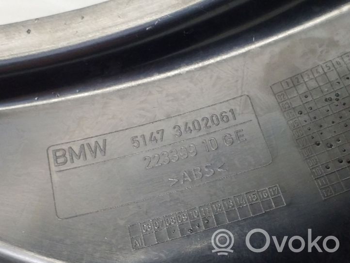 BMW X3 E83 Galinio slenksčio apdaila (vidinė) 3402061