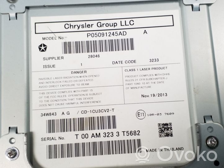 Jeep Grand Cherokee CD/DVD keitiklis 05091245AD