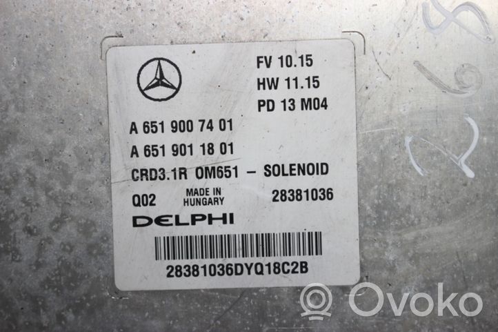 Mercedes-Benz SLK R172 Sterownik / Moduł ECU A6519007401