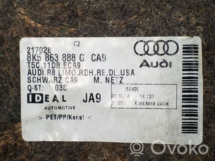 Audi A4 S4 B8 8K Tavaratilan sivuverhoilu 8K5863888G