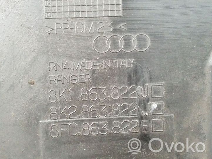 Audi A5 8T 8F Variklio dugno apsauga 8F0863822E