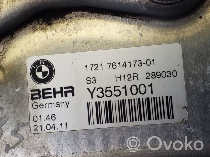 BMW 5 F10 F11 Mocowanie / uchwyt filtra oleju 7614173