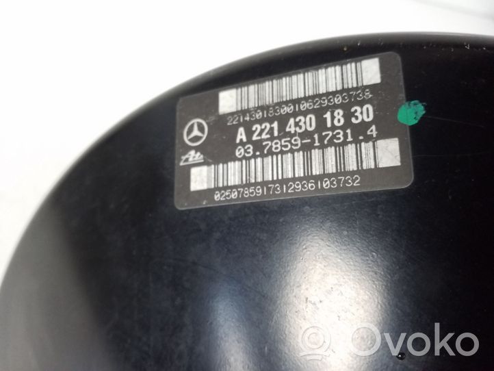 Mercedes-Benz CL C216 Stabdžių vakuumo pūslė A2214301830
