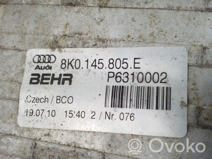 Audi A5 8T 8F Chłodnica powietrza doładowującego / Intercooler 8K0145805E