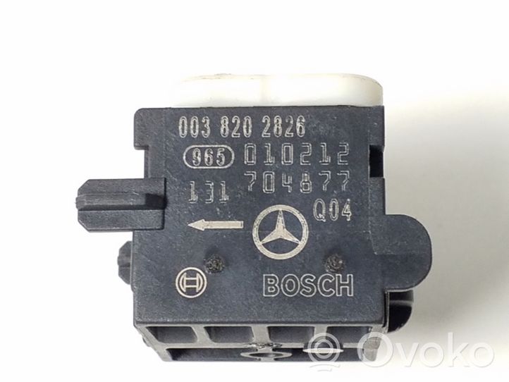 Mercedes-Benz S W221 Gaisa spilvenu trieciensensors A0038202826