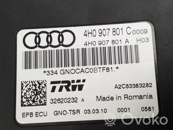 Audi A8 S8 D4 4H Handbremsen-Steuermodul 