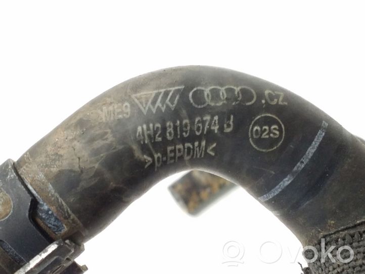 Audi A8 S8 D4 4H Tube d'admission d'air 4H2819674B