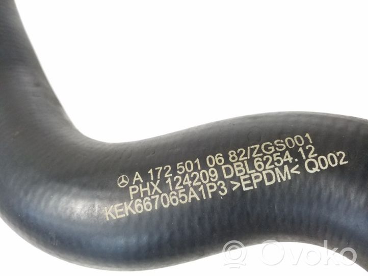 Mercedes-Benz SLK R172 Tubo flessibile del liquido di raffreddamento del motore A1725010682