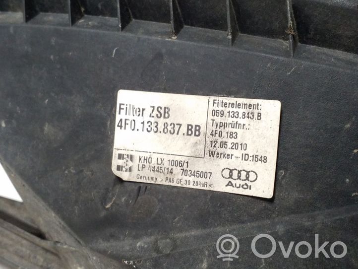 Audi A6 Allroad C6 Boîtier de filtre à air 4F0133837BB