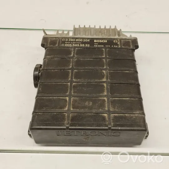 Mercedes-Benz 190 W201 Dzinēja vadības bloks 0055455532