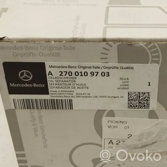 Mercedes-Benz E W213 Muu moottoritilan osa 2700109703