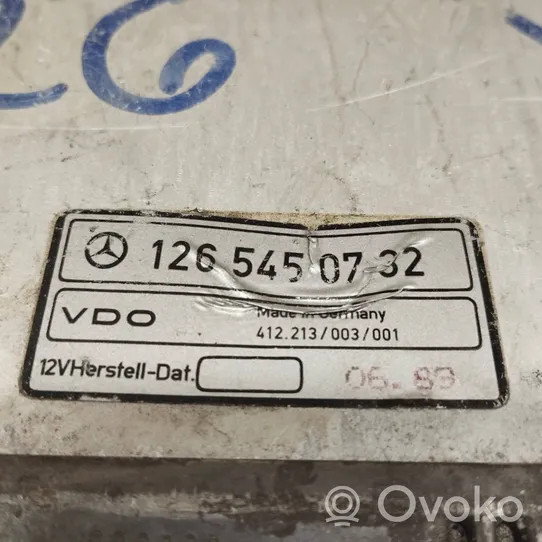 Mercedes-Benz S W126 Komputer / Sterownik ECU silnika 1265450732