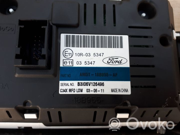 Ford Focus Monitor / wyświetlacz / ekran AM5T18B955AF