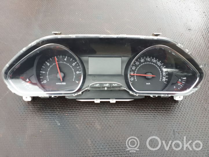 Peugeot 208 Compteur de vitesse tableau de bord 9801904780