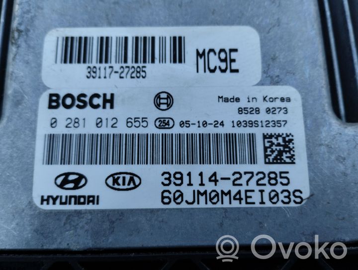 Hyundai Tucson JM Dzinēja vadības bloks 0281012655