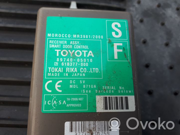 Toyota Avensis T270 Oven ohjainlaite/moduuli 8974005010