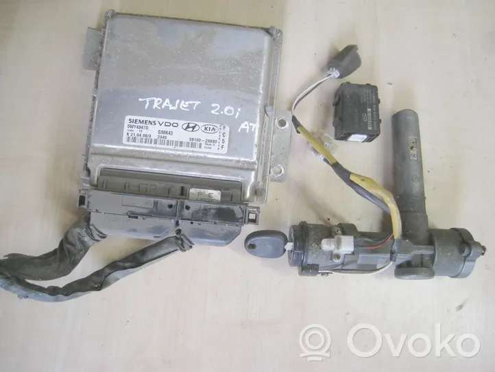 Hyundai Trajet Engine ECU kit and lock set 3913023890