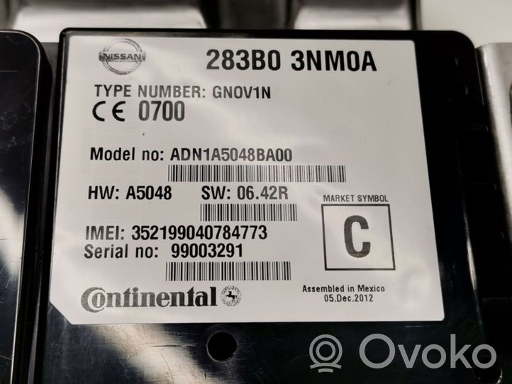 Nissan Leaf I (ZE0) Altre centraline/moduli 283B03NM0A