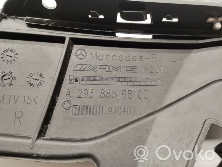 Mercedes-Benz EQC Support de montage de pare-chocs avant A2938859800