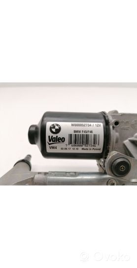 BMW 2 F45 Mechanizm i silniczek wycieraczek szyby przedniej / czołowej 7301043