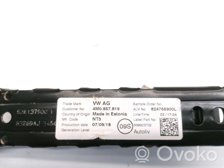 Volkswagen Tiguan Turvavyön korkeudensäädin 4M0857819