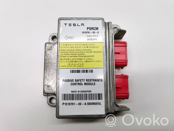 Tesla Model S Sterownik / Moduł Airbag 1018781-00-A