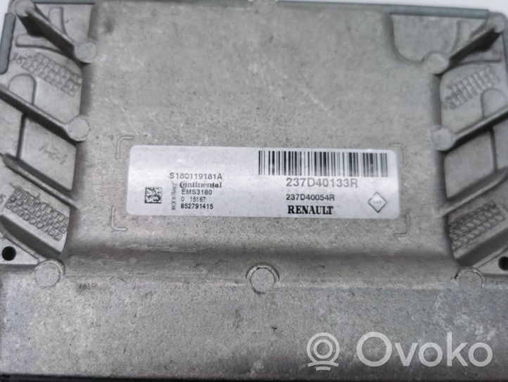 Renault Zoe Calculateur moteur ECU 237D40133R