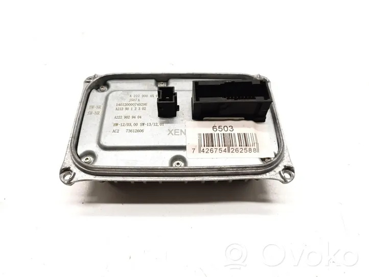 Mercedes-Benz S W222 Xenon control unit/module A2229004505