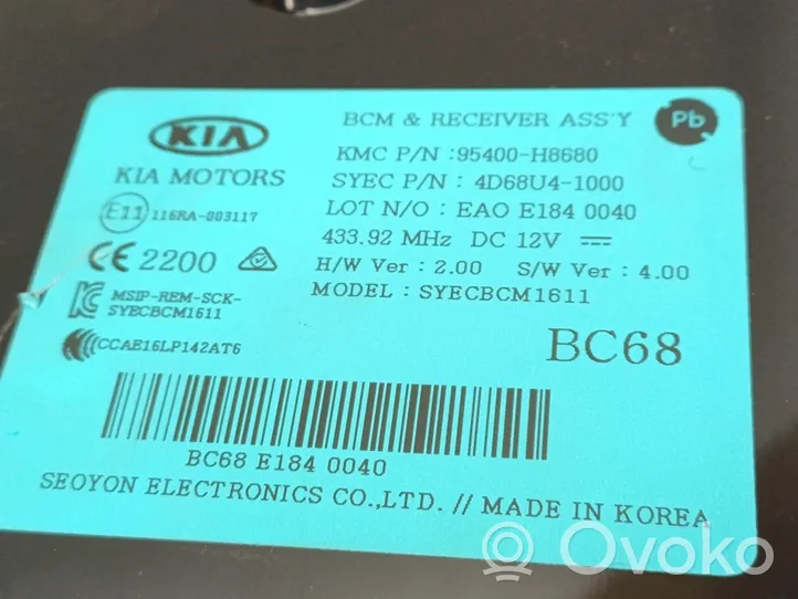 KIA Stonic Module confort 95400-H8680