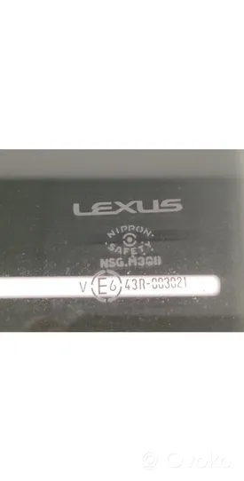 Lexus UX Vetro del finestrino della portiera posteriore 43R-003021