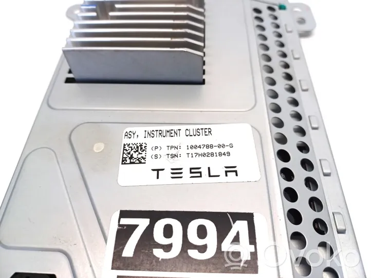 Tesla Model S Spidometras (prietaisų skydelis) 1004788-00-G