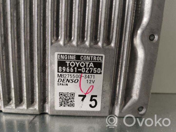 Toyota Auris E180 Calculateur moteur ECU 896610Z750