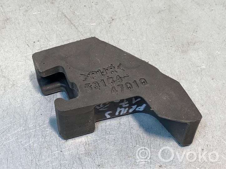 Toyota Prius (XW50) Support, joint d'aile caoutchouc en mousse 