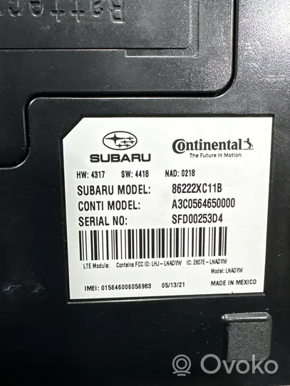 Subaru Ascent Muut ohjainlaitteet/moduulit 86222XC11B