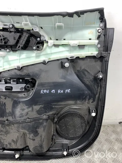Toyota RAV 4 (XA50) Garniture de panneau carte de porte avant 07611X1B32
